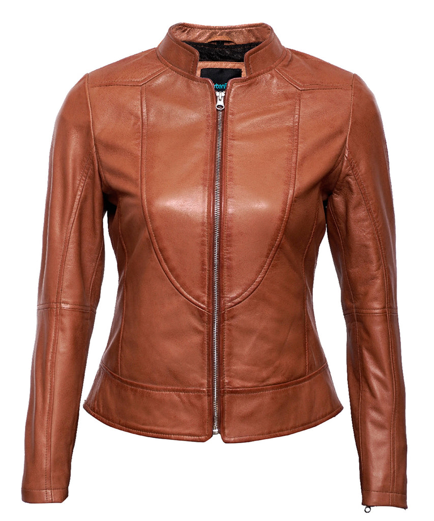 Women's Leather Jackets - Real Lambskin Stylish Leather Jacket Women