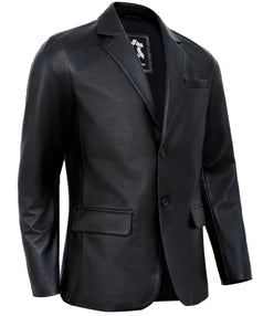 Men's Leather Jackets - Biker Style Real Lambskin Leather Motorcycle Jacket Men