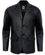 Leather Blazer Men - Casual 2 Button Coat